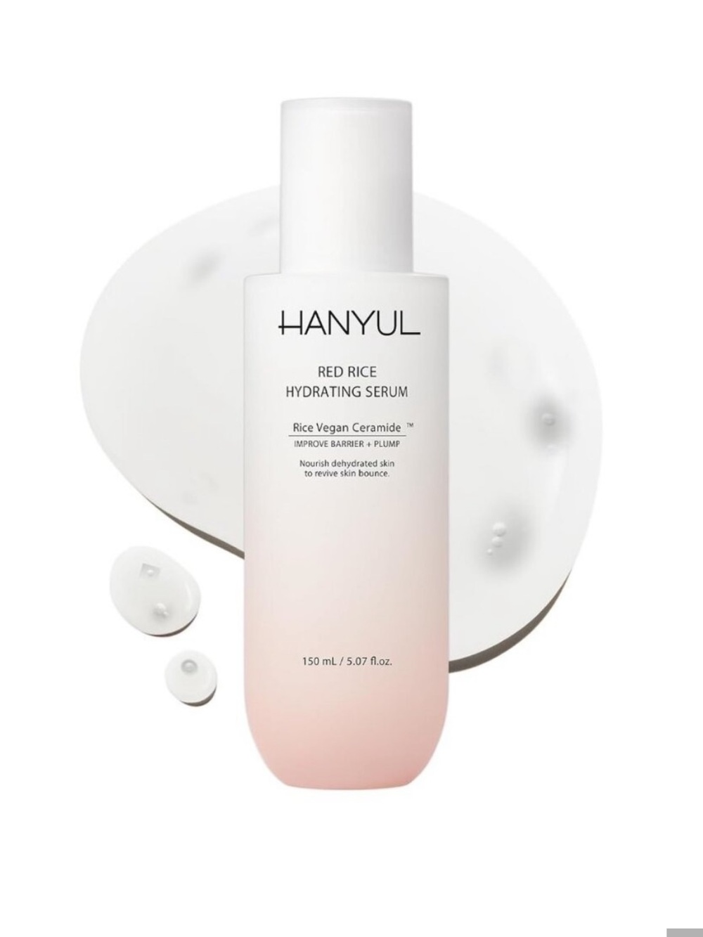 HANYUL Red Rice Hydrating S3rum Vegan Ceramide Korean Skincare NEW 5.07 fl. oz.